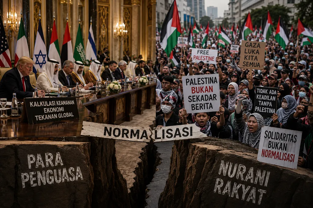 Dilema Normalisasi Arab-Israel di Tengah Perang Gaza: Tekanan AS, Kalkulasi Elite, dan Penolakan Publik