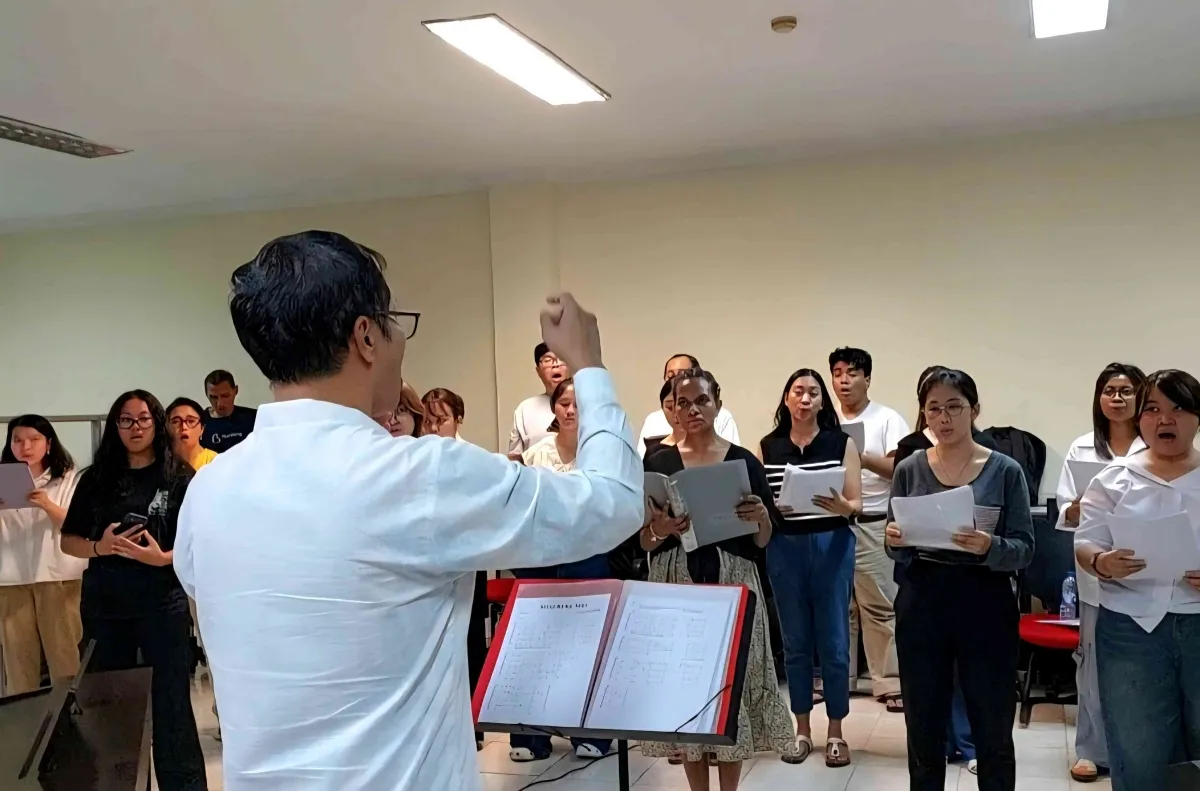 De Spiritu Sancto, Nyanyian Liturgi Abad Pertengahan yang Dilatih Kembali untuk Konser Pentakosta di Jakarta