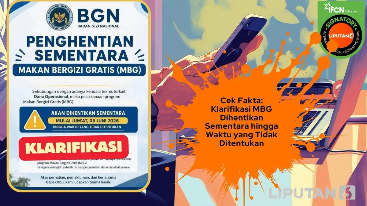 BGN Bantah Kabar Program Makan Bergizi Gratis Dihentikan Sementara, Tegaskan Informasi yang Beredar Hoaks
