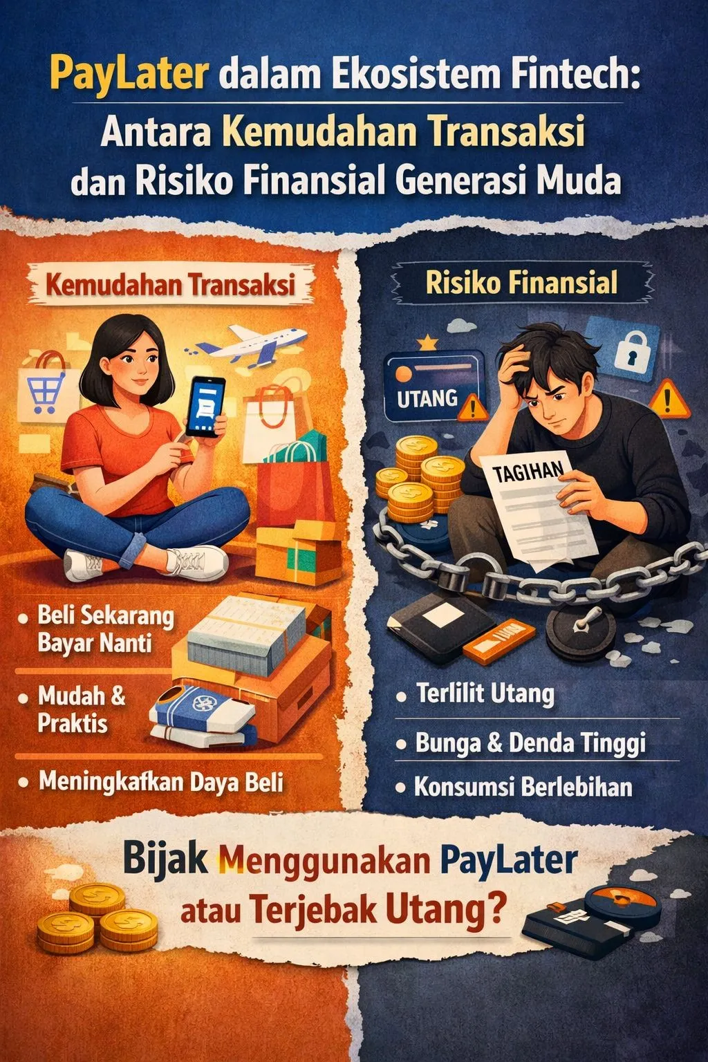 PayLater dalam Ekosistem Fintech: Kemudahan Transaksi dan Risiko yang Mengintai
