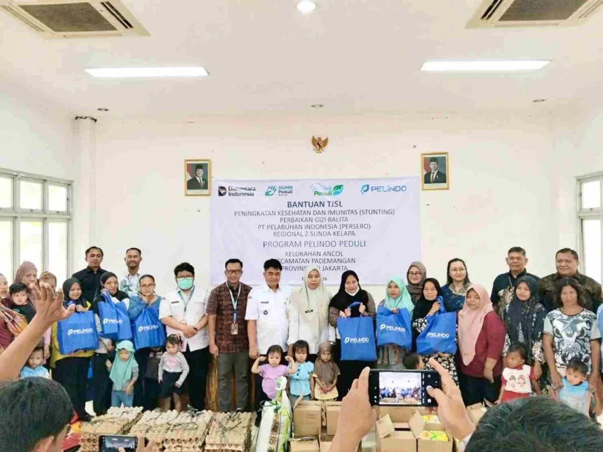 Pelindo Regional 2 Sunda Kelapa Salurkan Program Pelita untuk Dukung Gizi Balita di Ancol