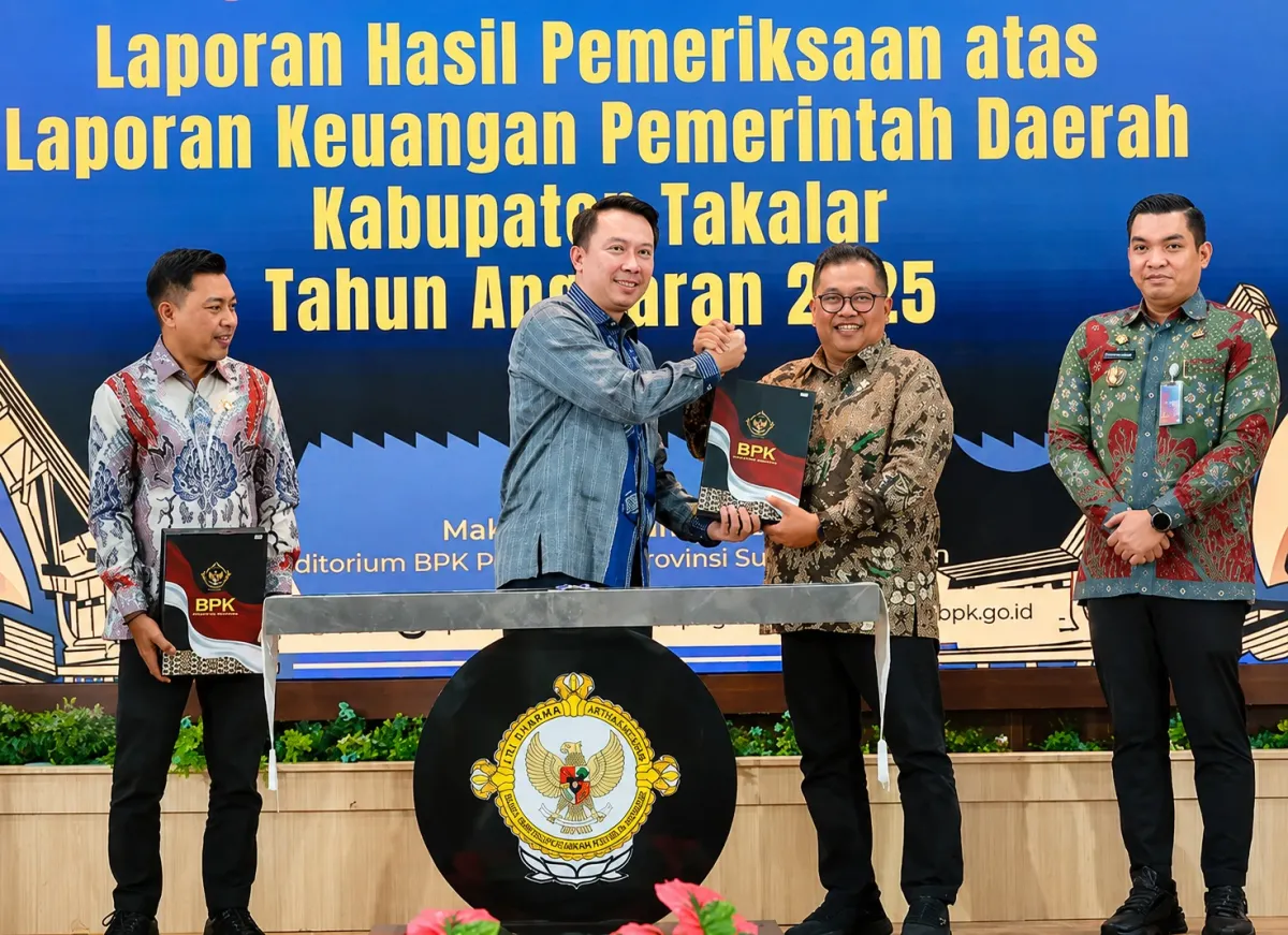 Pemkab Takalar Kembali Raih Opini WTP BPK atas LKPD 2025