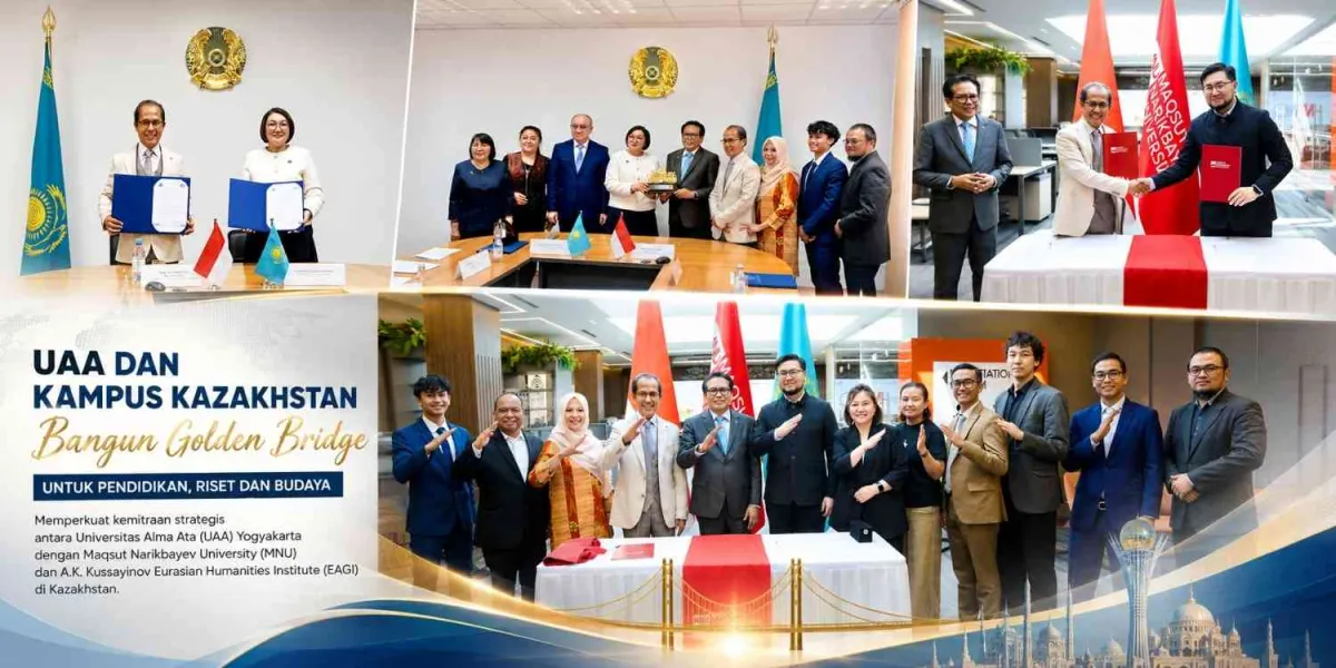 Universitas Alma Ata Perluas Kerja Sama di Kazakhstan untuk Pendidikan, Riset, dan Budaya