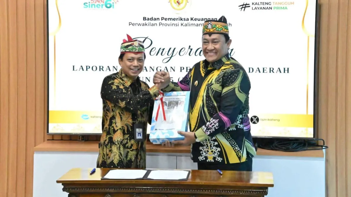 Pemprov Kalteng Serahkan LKPD 2025 ke BPK, Audit Segera Dilakukan