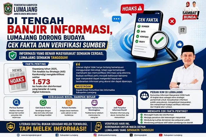 Pemkab Lumajang Perkuat Literasi Digital untuk Bangun Budaya Verifikasi Informasi