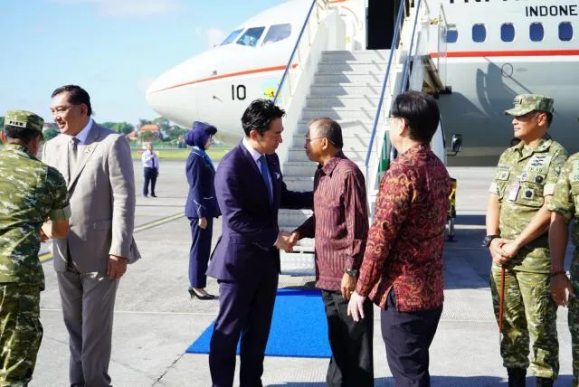 Gubernur Bali Antar Menhan RI dan Menhan Jepang Tinggalkan Bali Usai Agenda Pertahanan