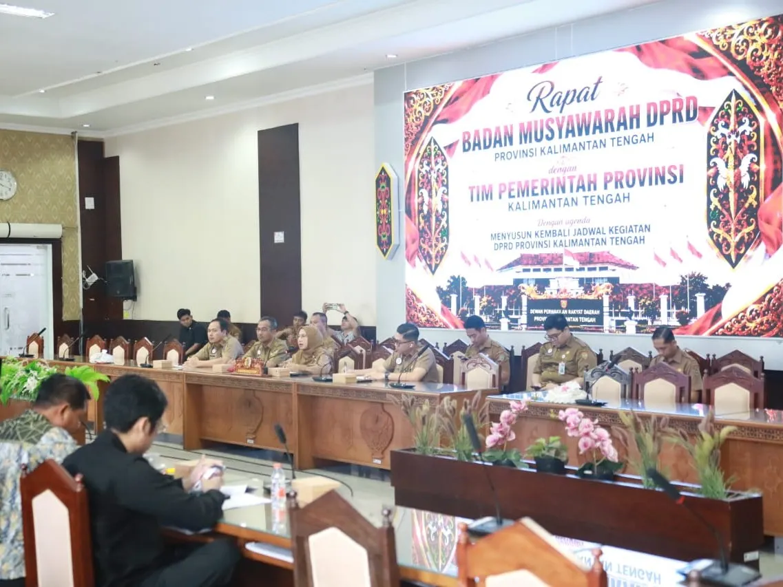 Banmus DPRD Kalteng Susun Agenda Strategis hingga Juli 2026, Pemprov Sampaikan Masukan