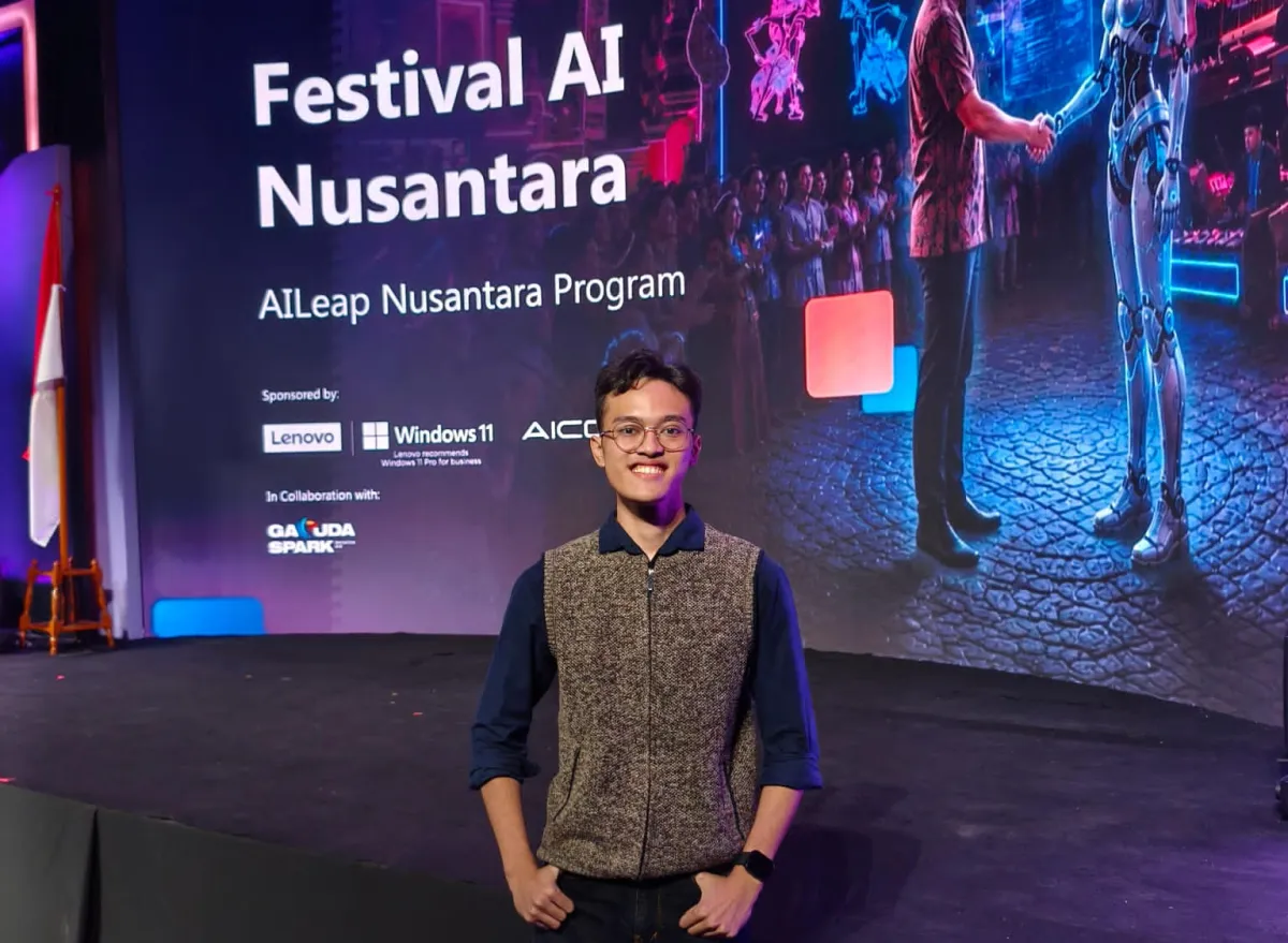 Alfath Flemmo Tampil di Festival AI Nusantara 2026, Bahas Kolaborasi Musik dan Kecerdasan Buatan
