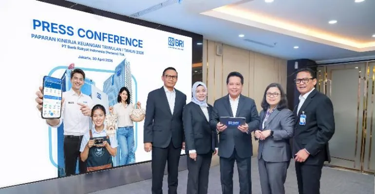 BRI Catat Laba Bersih Konsolidasian Rp 15,5 Triliun pada Triwulan I-2026