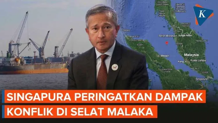 Menlu Singapura: Selat Malaka Bisa Lebih Berbahaya dari Hormuz Jika AS-China Berperang