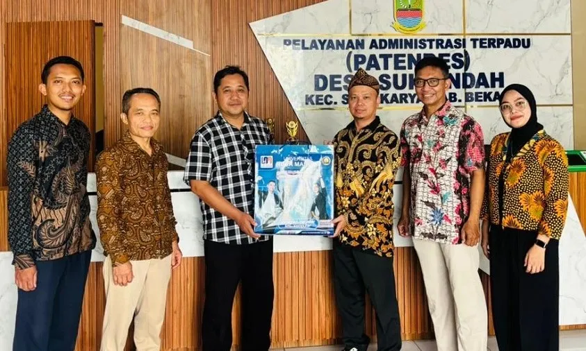 NSC Universitas Nusa Mandiri Kunjungi Desa Sukaindah Bekasi untuk Petakan Potensi Startup Digital