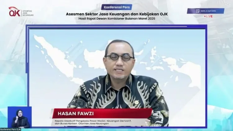 OJK: Investor Asing Catat Net Sale Rp23,34 Triliun di Pasar Saham pada Maret 2026