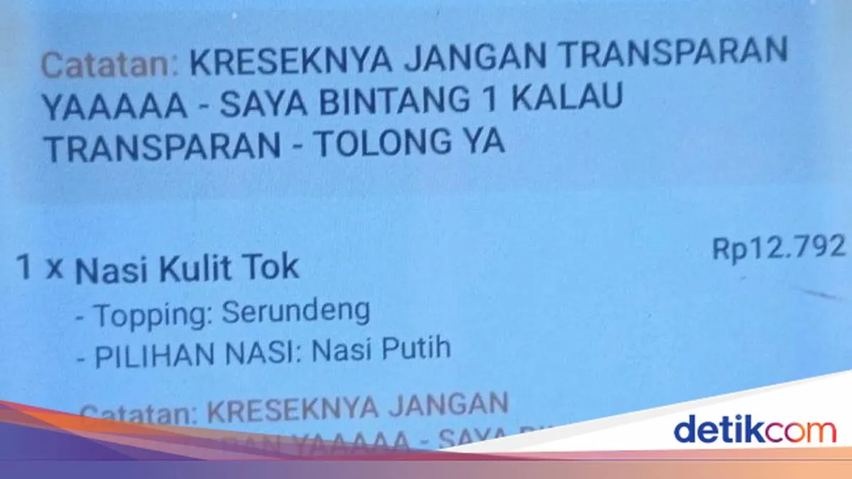 Viral di Threads, Pemilik Usaha Kuliner Diancam Bintang Satu karena Pakai Plastik Bening