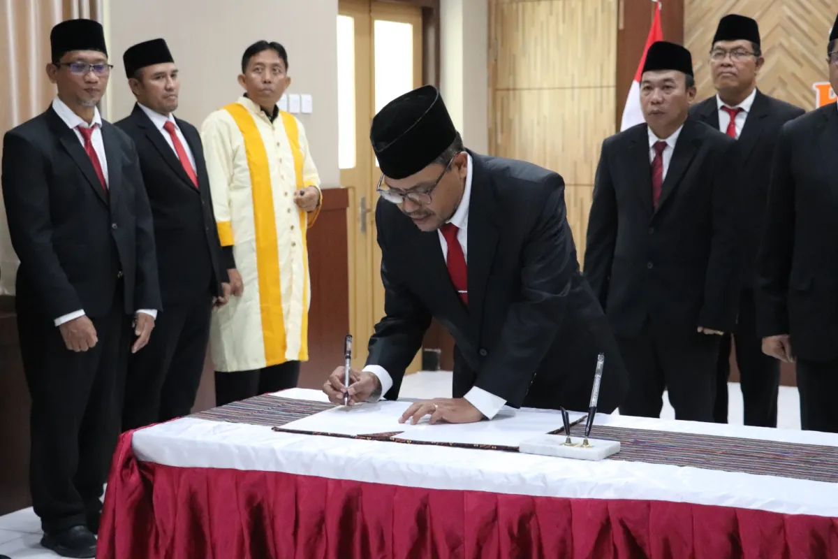 Kepala Kantor Pertanahan Lombok Barat Berganti, Catur Bowo Susbiarto Resmi Menjabat