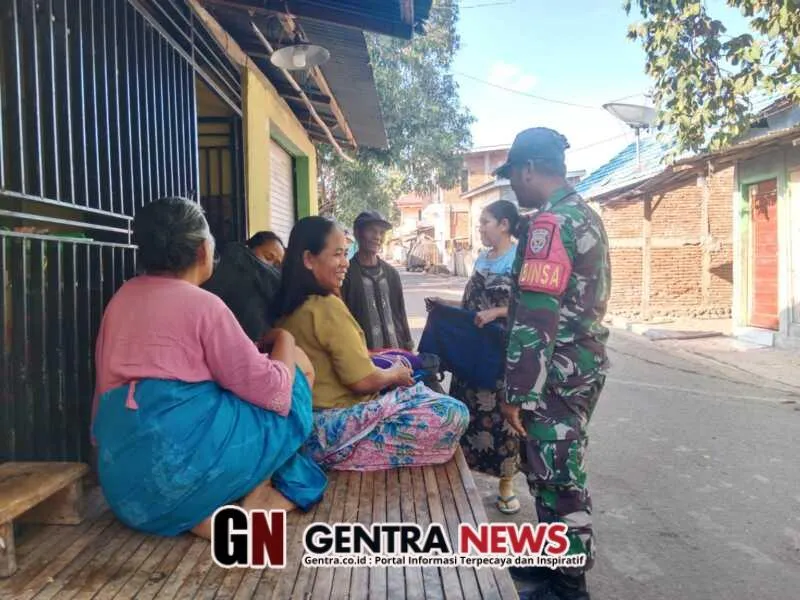 Babinsa Rasabou Edukasi Ibu-Ibu soal Gizi Keluarga untuk Cegah Stunting