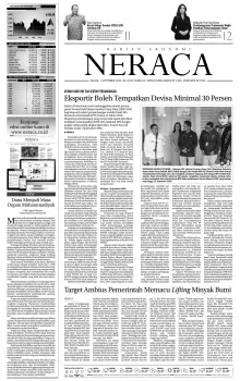 Harian Ekonomi Neraca Menampilkan Daftar Edisi Epaper Akhir Agustus hingga Awal September 2026