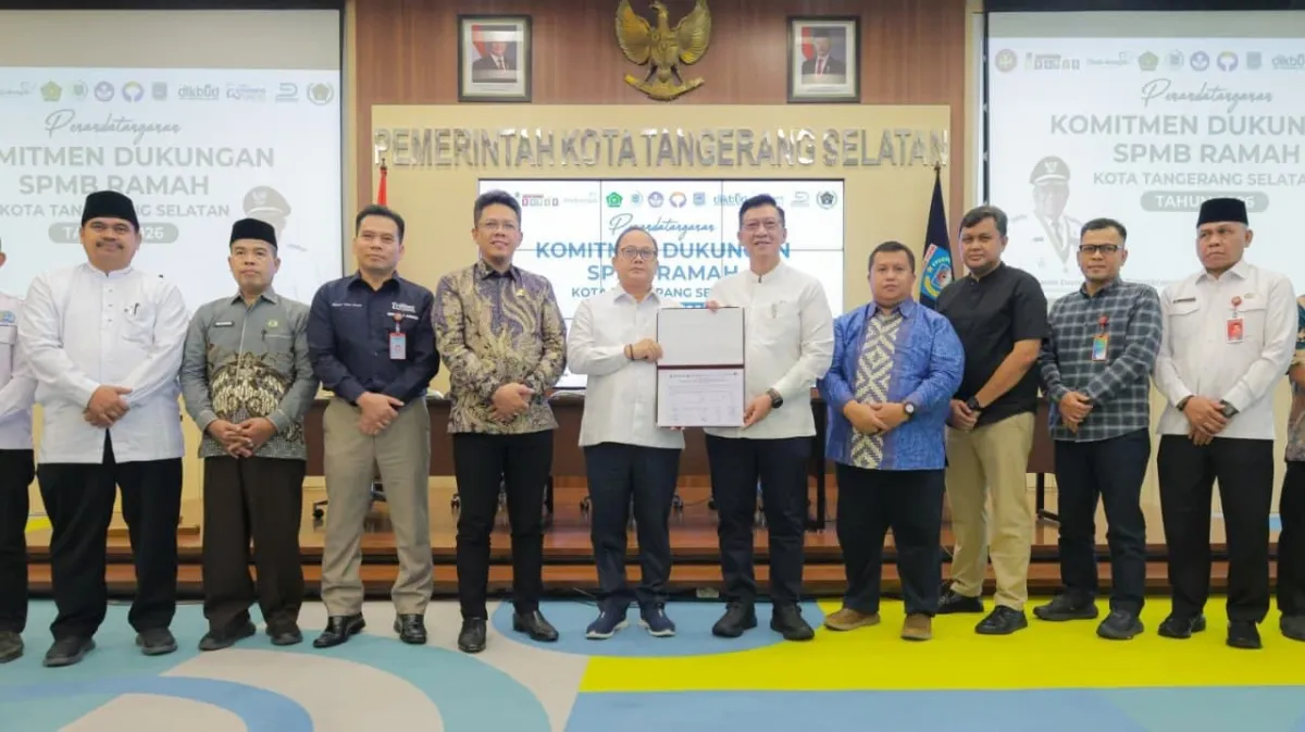 Pemkot Tangsel Teken Pakta Integritas SPMB 2026/2027, Tegaskan Proses Transparan dan Tidak Diskriminatif