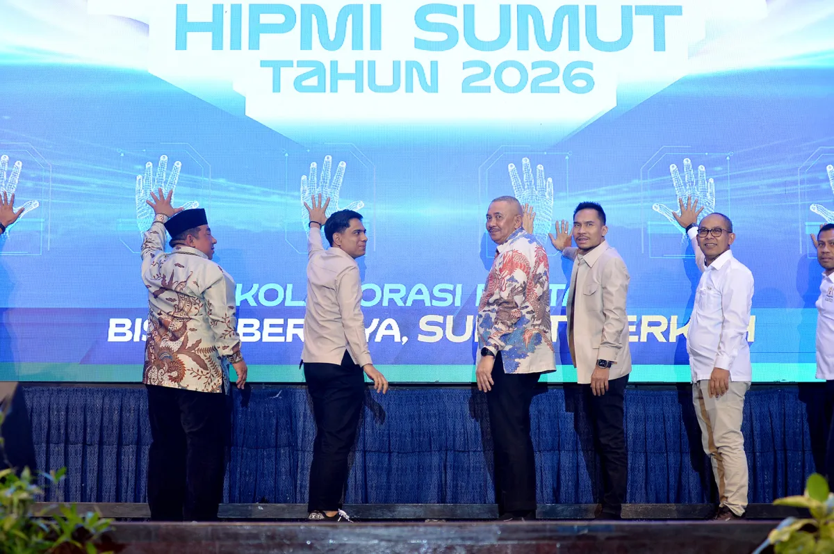 Pj Sekdaprov Sumut: Fondasi Ekonomi Kuat, HIPMI Didorong Perluas Pasar hingga Global