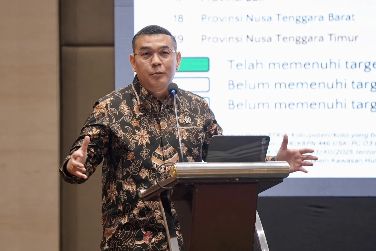 Wamen ATR/BPN Dorong Satu Data Lahan Sawah Nasional untuk Kendalikan Alih Fungsi dan Lindungi LP2B
