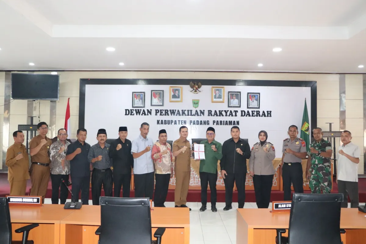 Wabup Padang Pariaman Sampaikan Pertanggungjawaban APBD 2025, Daerah Raih WTP Ke-13 dan Catat Surplus Rp63,98 Miliar