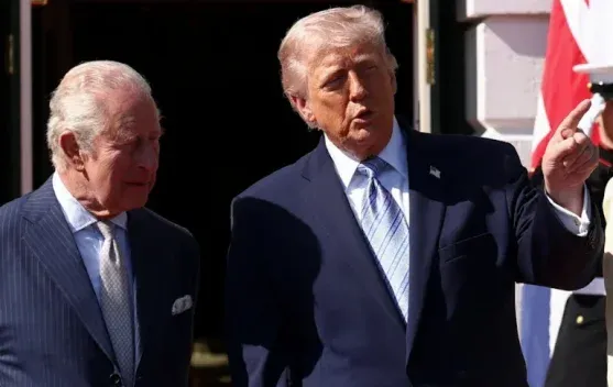 Trump Temui Raja Charles III Secara Tertutup di Gedung Putih, Bahas Penguatan Diplomasi