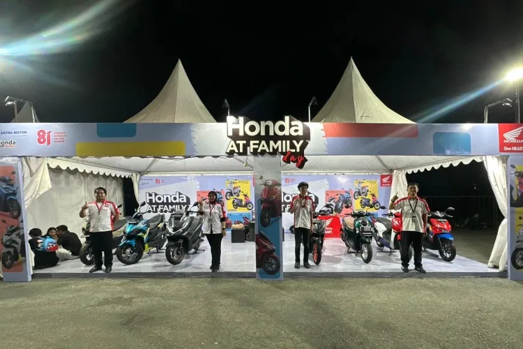 Astra Motor Kaltim 2 Gelar Honda AT Family Day di Samarinda Food Week Festival