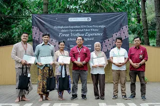 BPOB Latih Warga Desa Penyangga untuk Dukung Paket Wisata Forest Wellness Experience di Borobudur Highland