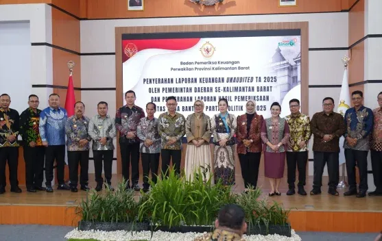 Pemprov dan Pemda se-Kalbar Serahkan Laporan Keuangan 2025 ke BPK