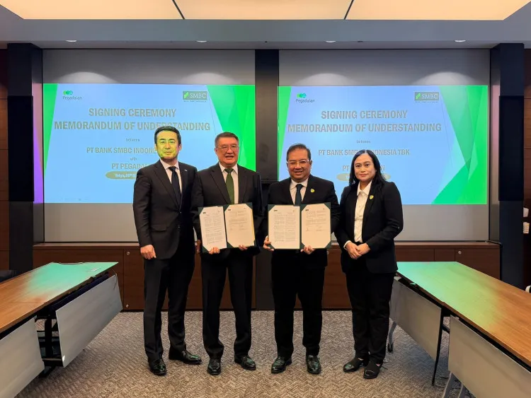 SMBC Indonesia dan Pegadaian Teken MoU di Tokyo, Bahas Pembiayaan Offshore hingga Skema ESG
