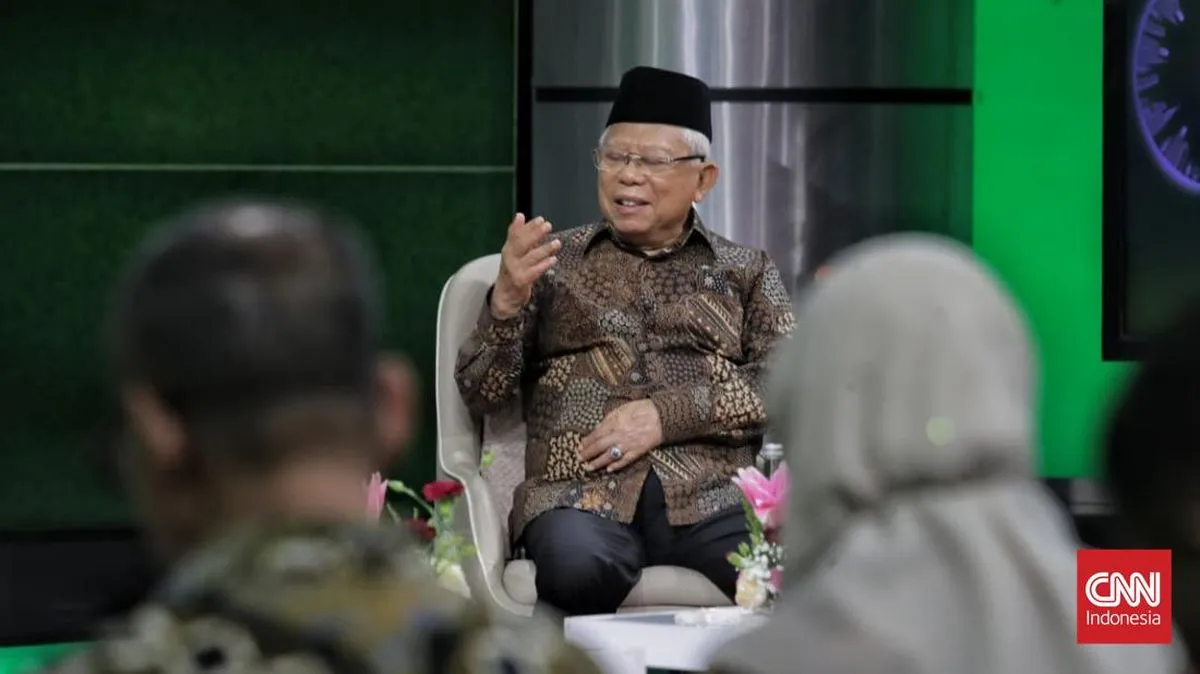 Ma’ruf Amin: Literasi dan Kualitas Layanan Jadi Alasan Banyak Muslim Belum Beralih ke Keuangan Syariah