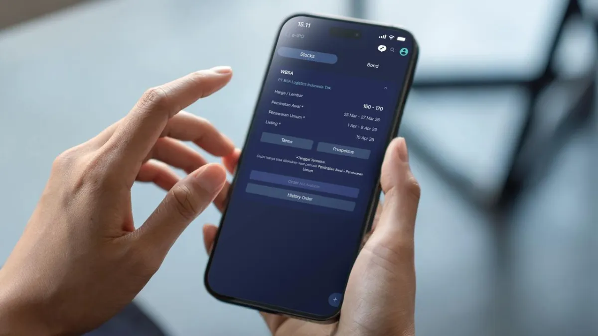 IPOT Permudah Investor Ritel Akses Pemesanan Saham IPO WBSA