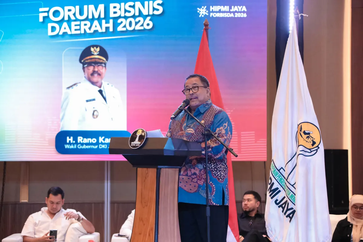 Wagub DKI Rano Karno Ajak Pemerintah dan Dunia Usaha Perkuat Kolaborasi Hadapi Tekanan Ekonomi Global