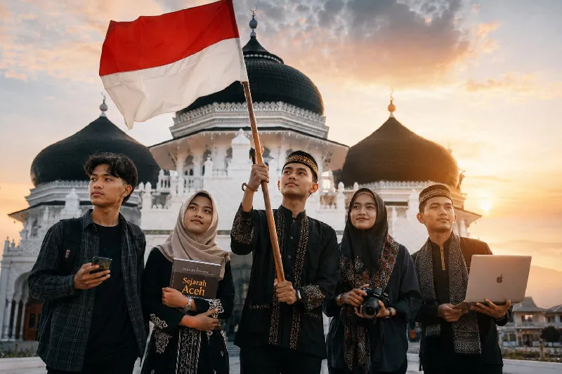 Nasionalisme Pemuda Aceh Bertransformasi: Dari Simbol Formal ke Tuntutan Keadilan