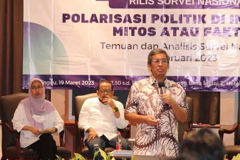 Laboratorium Psikologi Politik UI Rilis Survei Nasional soal Polarisasi Politik di Indonesia