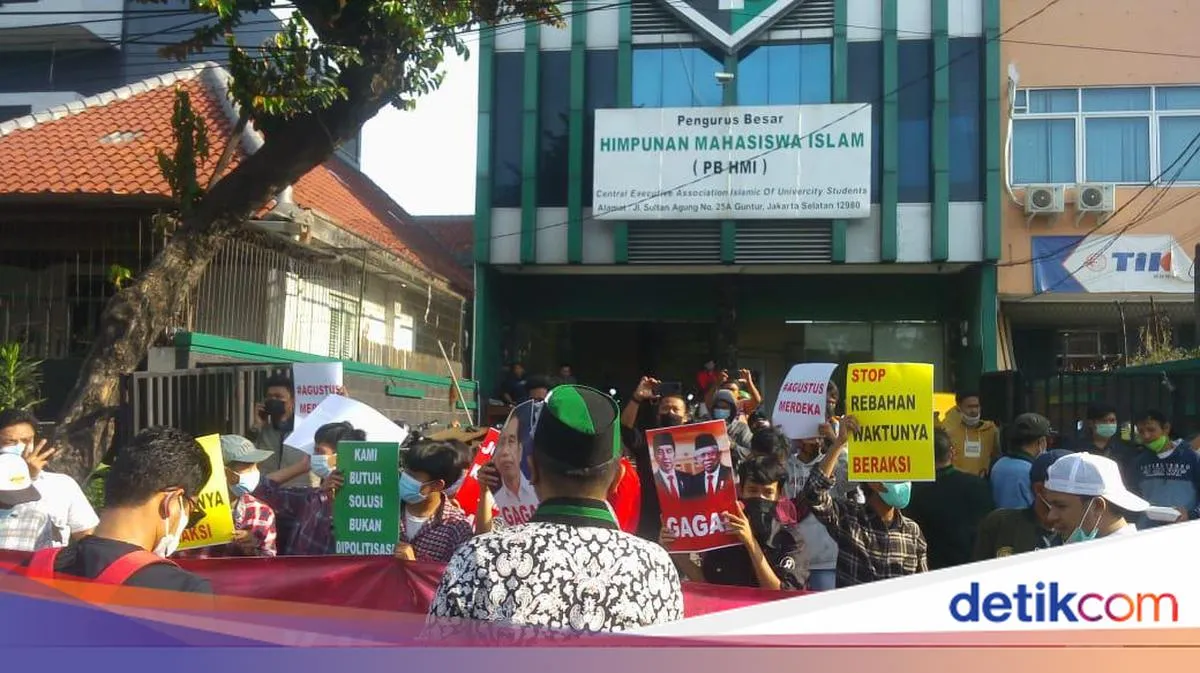 HMI Kubu Abdul Muis Kembali Rencanakan Demo PPKM 13 Agustus Usai Aksi 6 Agustus Gagal