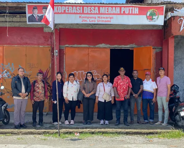Kopdes Nawaripi Jajaki Pasokan Bahan Pangan untuk Dapur MBG di Distrik Wania