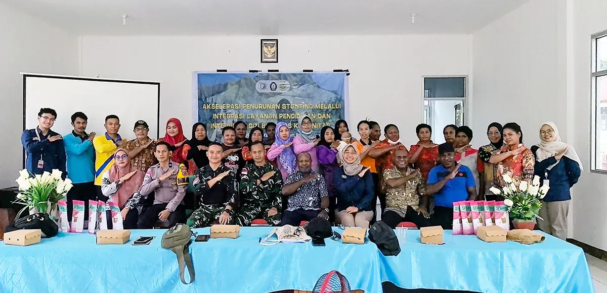 TEP UNDIP Gelar FGD dan Workshop di Senggi untuk Perkuat Intervensi Gizi dan PHBS