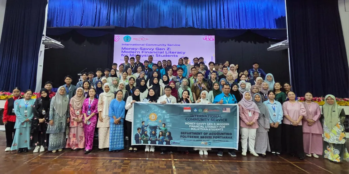 Dosen Polnep Gelar PKM Internasional di Malaysia, Bahas Literasi Finansial untuk Gen Z