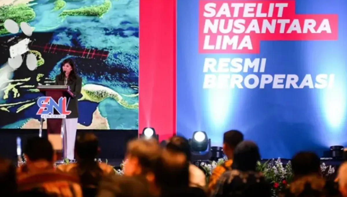 Pemerintah Resmikan Operasi Satelit Nusantara Lima, Diklaim Berkapasitas Terbesar di Asia