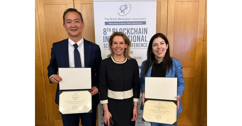 Chia Hock Lai dari Singapura Ditunjuk sebagai Fellow British Blockchain Association di London
