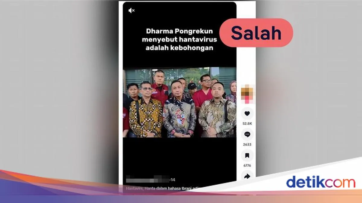 Cek Fakta: Benarkah Kata “Hanta” dalam Hantavirus Berarti “Omong Kosong”?