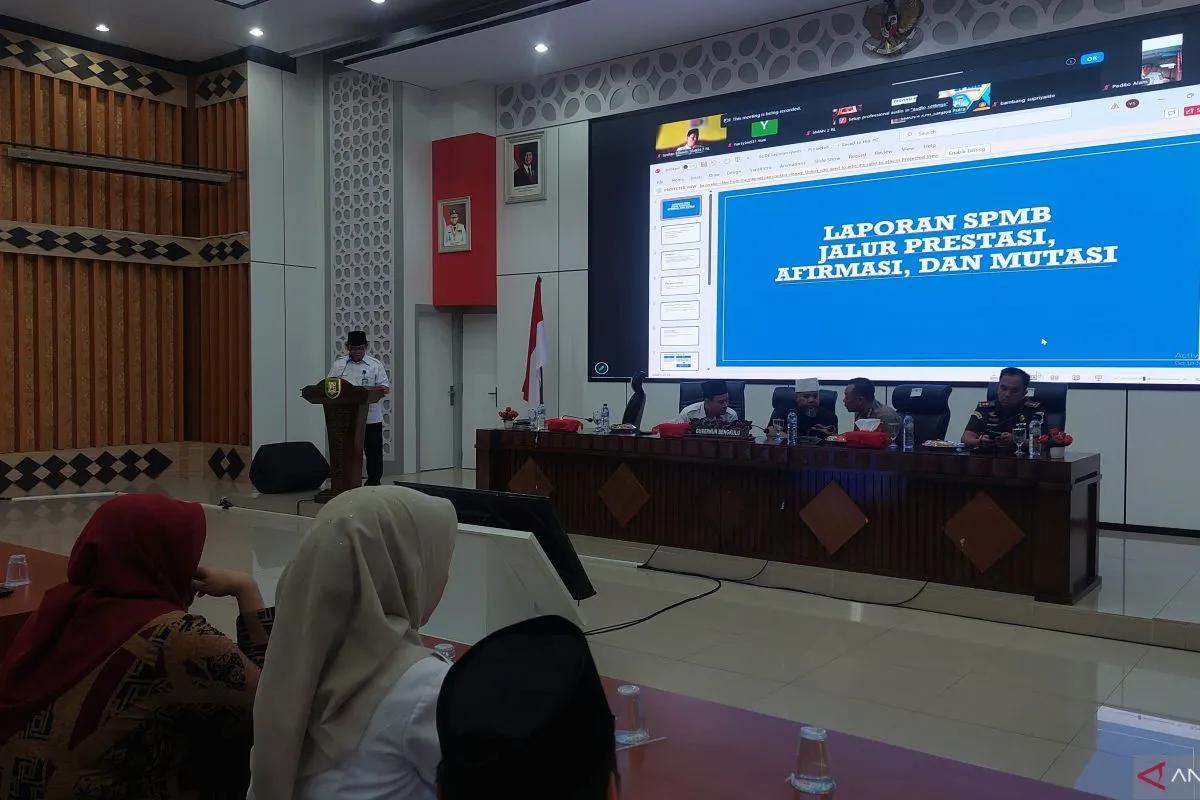 Gubernur Bengkulu Tekankan Transparansi dalam Pelaksanaan SPMB