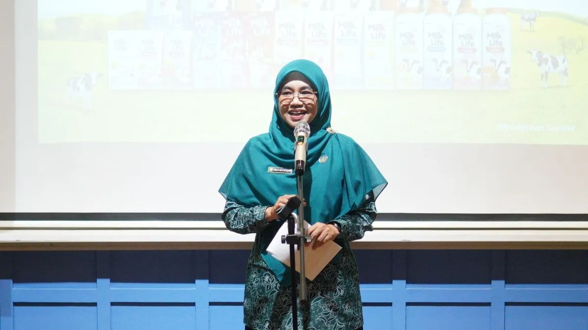 TP PKK Subang Kampanyekan Pentingnya Asupan Susu untuk Kesehatan Lansia