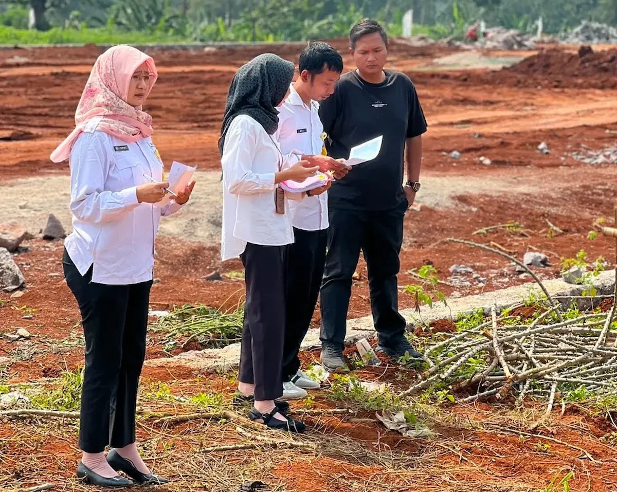 Kantor Pertanahan Pati Tinjau Lahan di Desa Muktiharjo untuk Pertimbangan Teknis Pertanahan