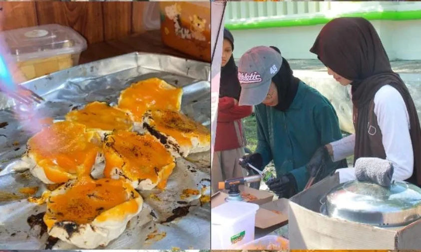 Kakak Beradik Mahasiswi UBSI Tegal Kembangkan Usaha Kuliner Dimsum Mentai dan Creamy Bolognese