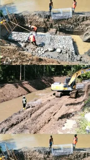 Proyek Bronjong Rp35 Miliar di Rawa Mulya Disorot Warga karena Minim Informasi di Lokasi
