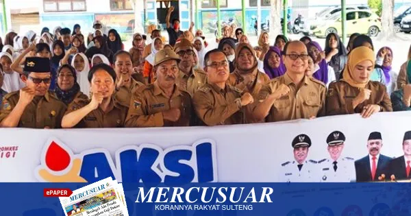 Pemkab Sigi Gelar Aksi Bergizi di SMPN 8 untuk Cegah Stunting dan Anemia