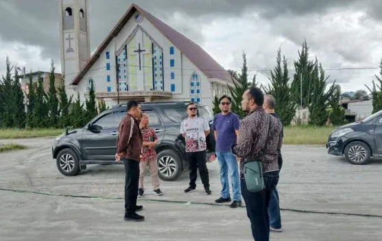 Pemkab Humbang Hasundutan Tinjau Lokasi Layanan Internet Gratis di Lapangan Merdeka Doloksanggul