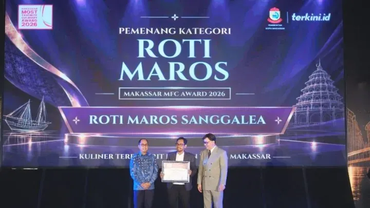 Roti Maros Sanggalea Kembali Raih Posisi Teratas MFC Award 2026, Tiga Tahun Beruntun