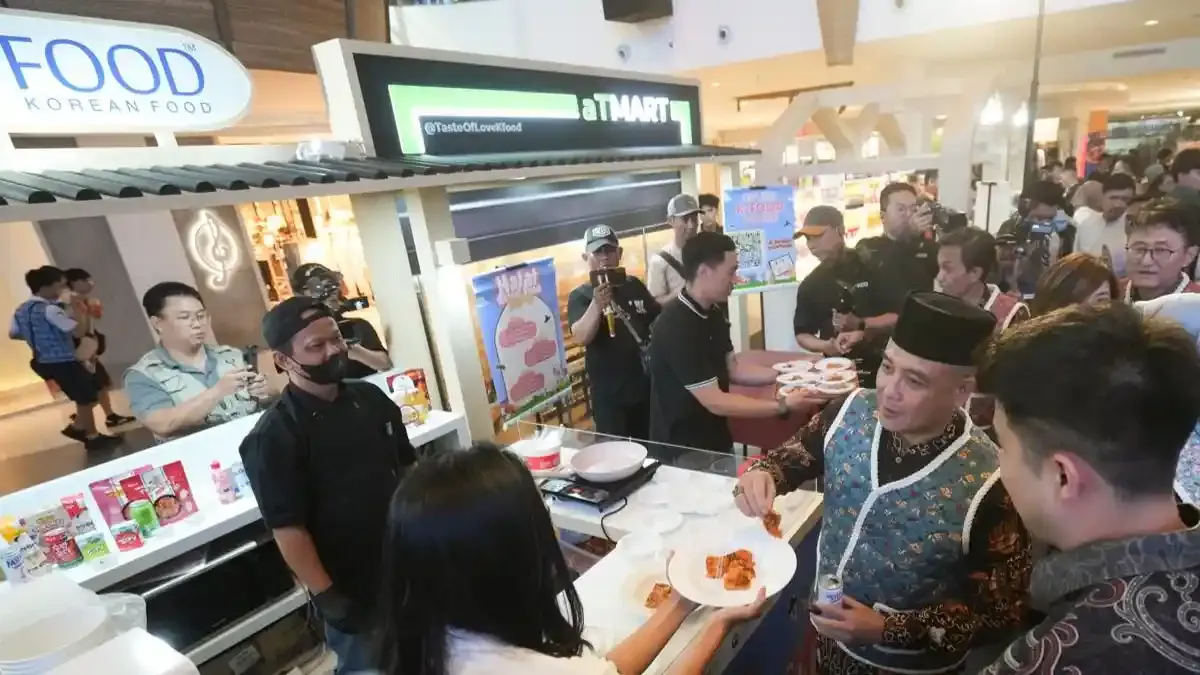 Produk Pangan Korea Bersertifikat Halal Diperkenalkan di Pameran Kuliner Bandung